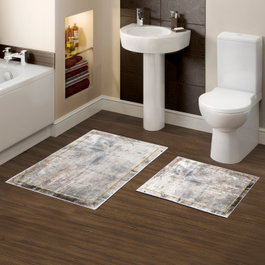 Mijölnir Juego de alfombrillas de baño Kt479 Multicolor